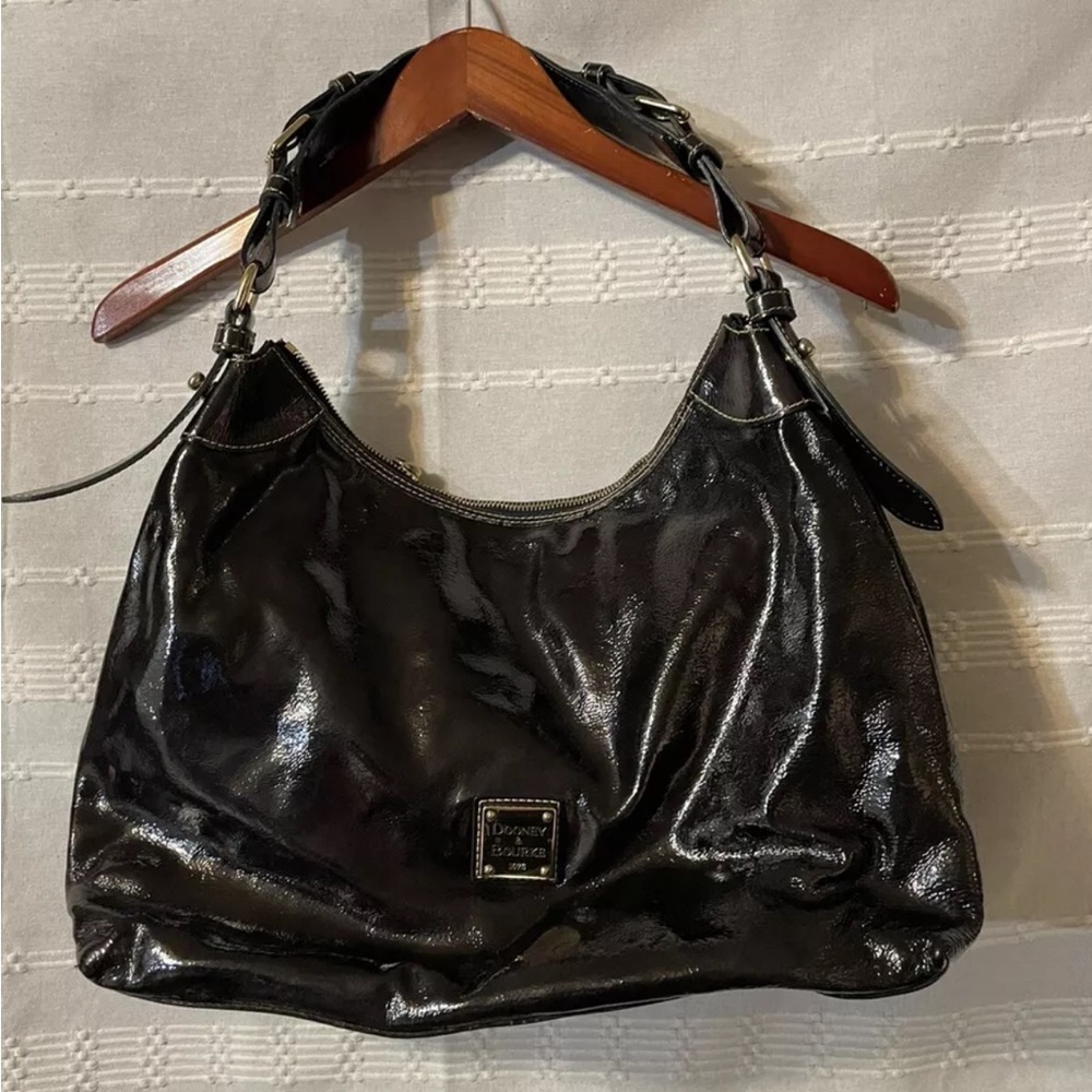 Dooney & Bourke 1975 Black Purse Shoulder Hobo Bag